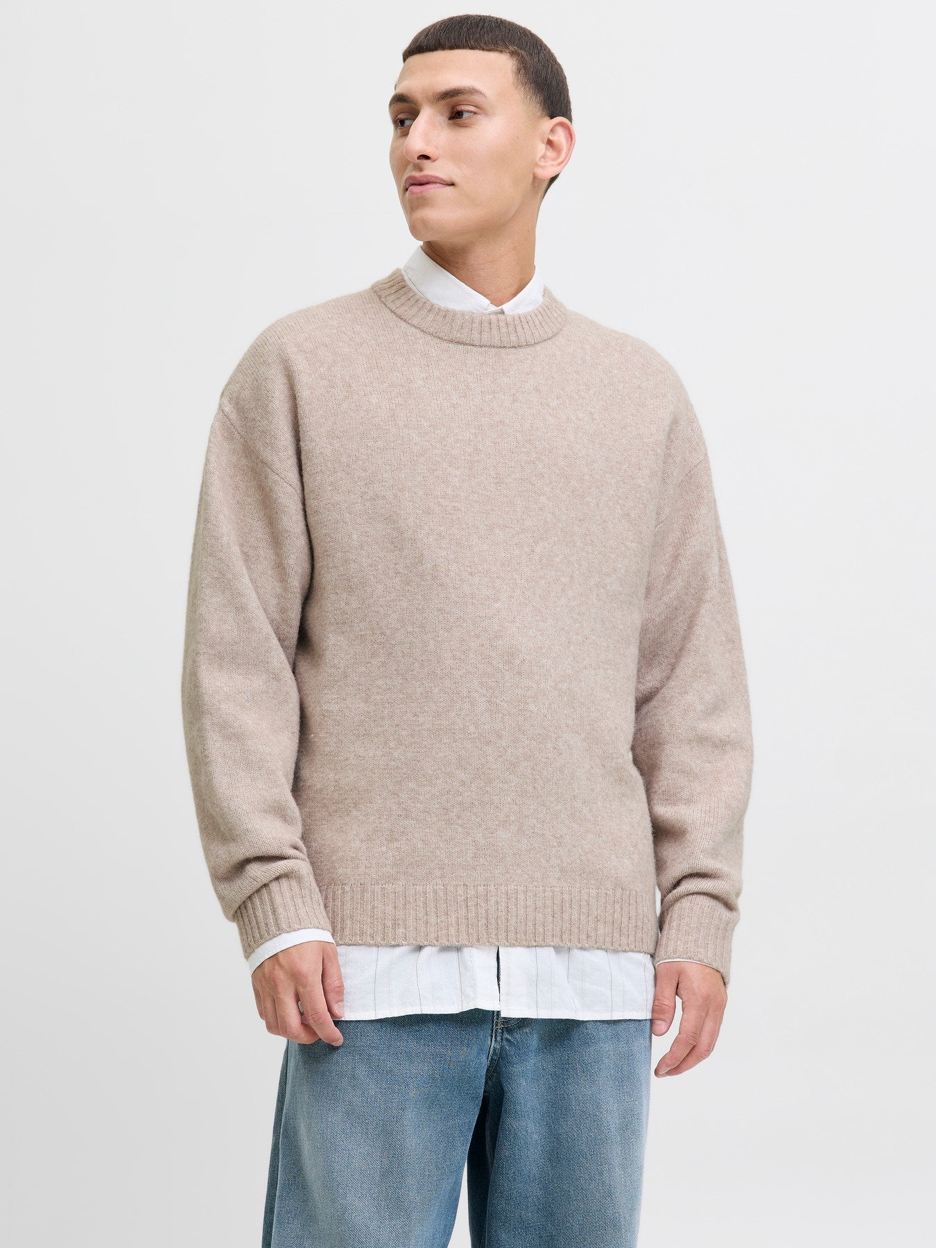 STRIK - JJESOHO OLLIE KNIT CREW NECK SN - - Hr Ravn