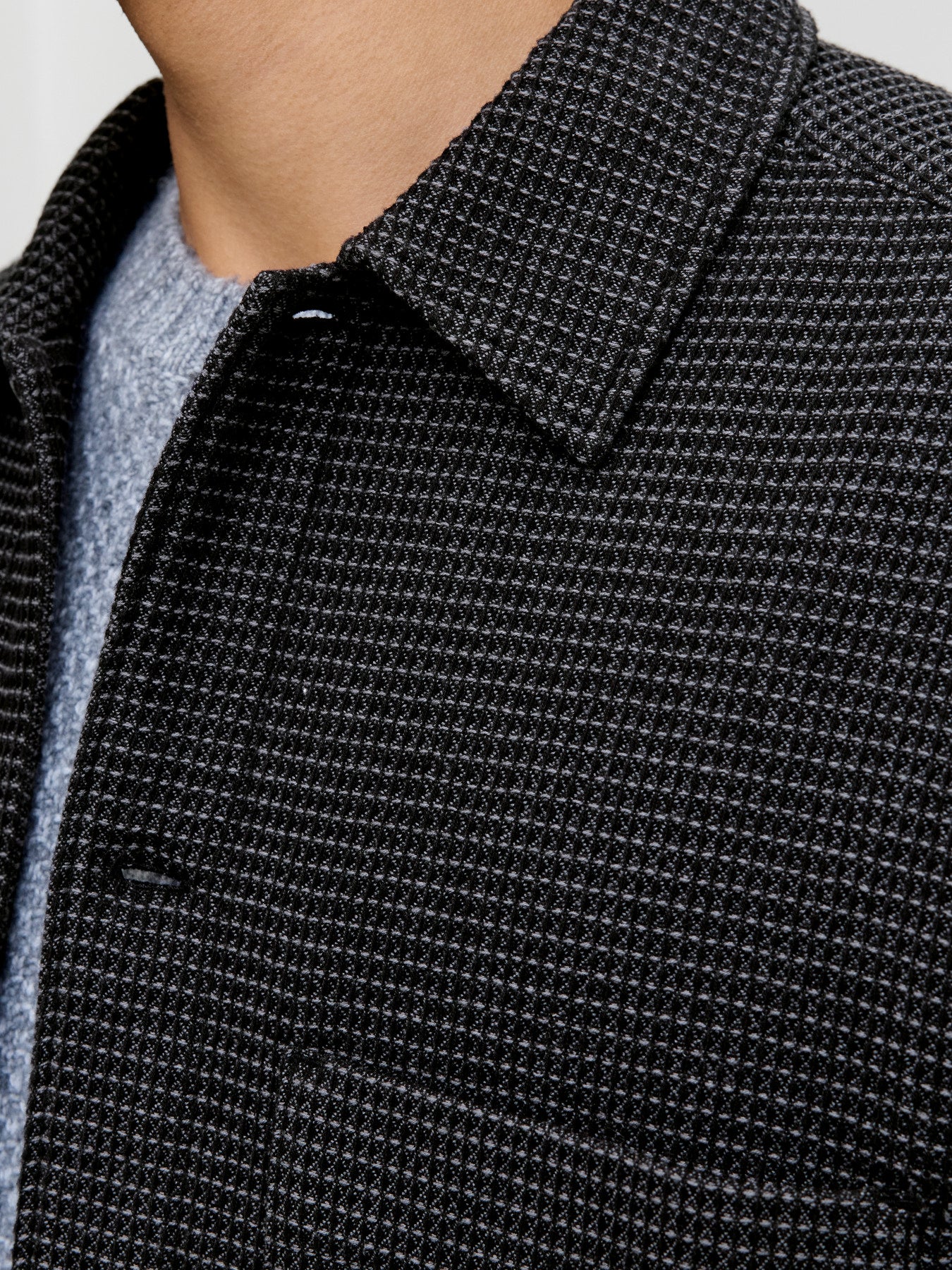 JPRBLARICK WAFFEL OVERSHIRT L/S SHIRT