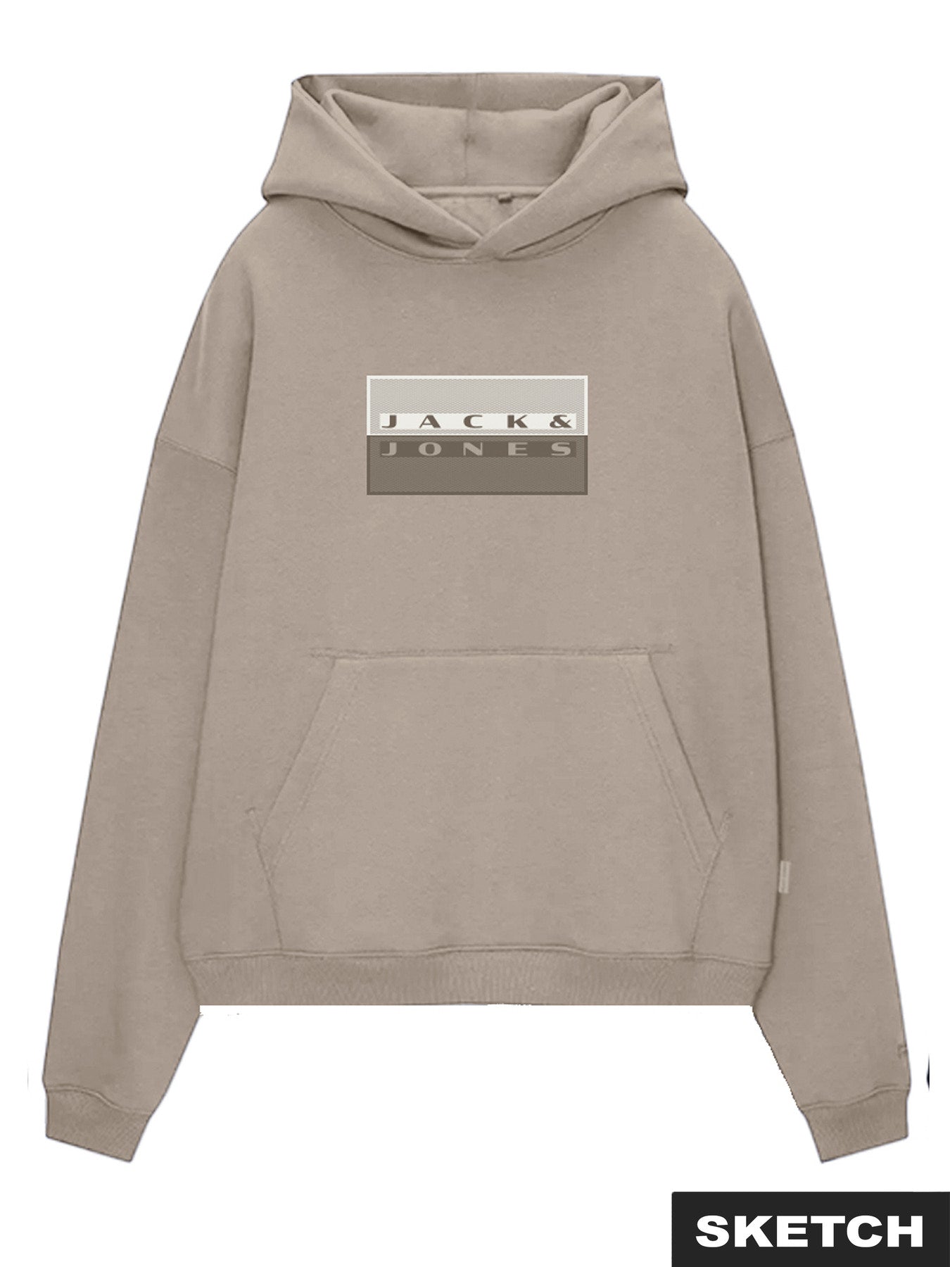 SWEATSHIRTS - JCOFUSION GRAPHIC SWEAT HOOD LN - - Hr Ravn