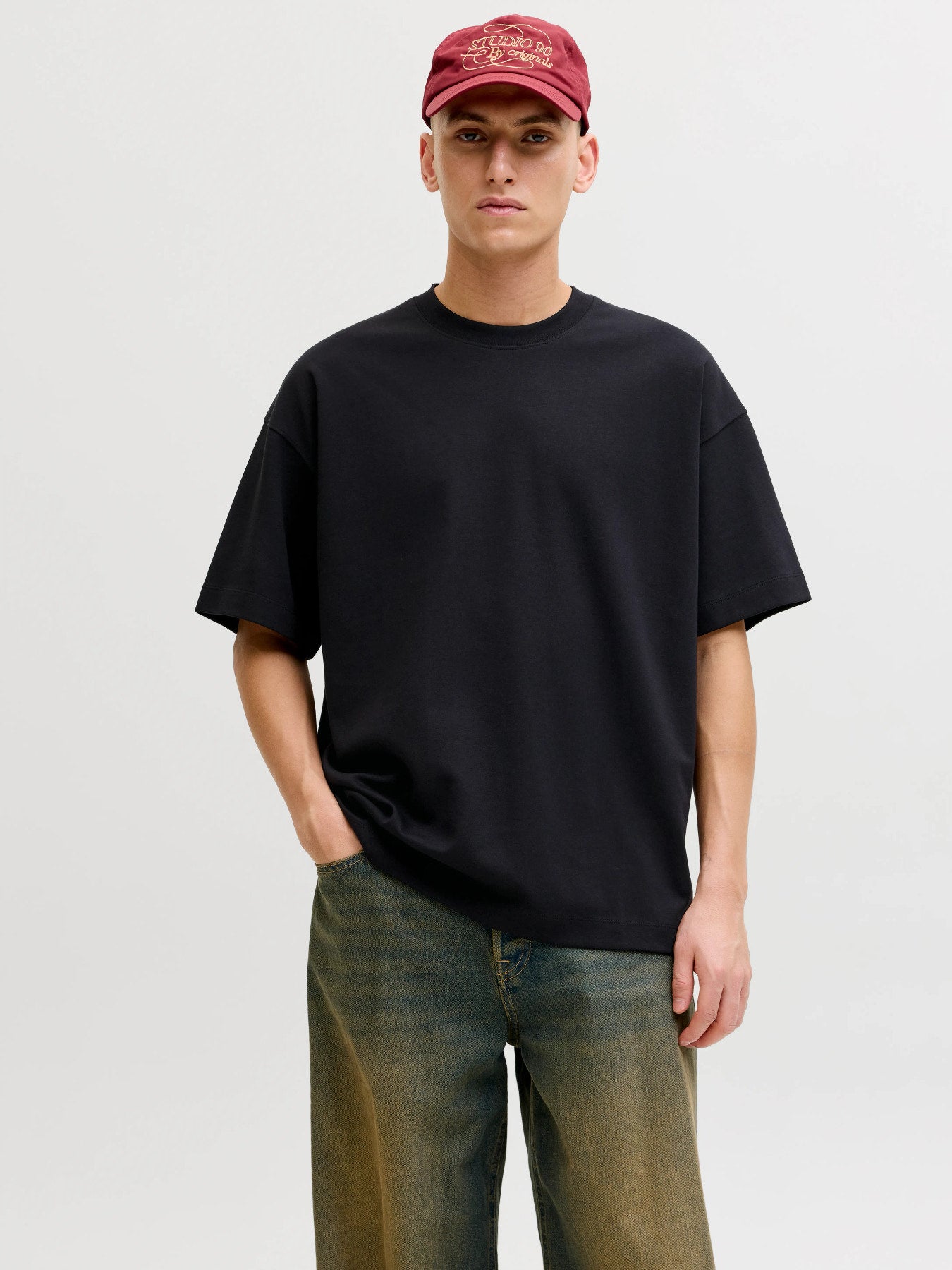 T-SHIRTS - JJEBARRON TEE SS O-NECK NOOS - - Hr Ravn