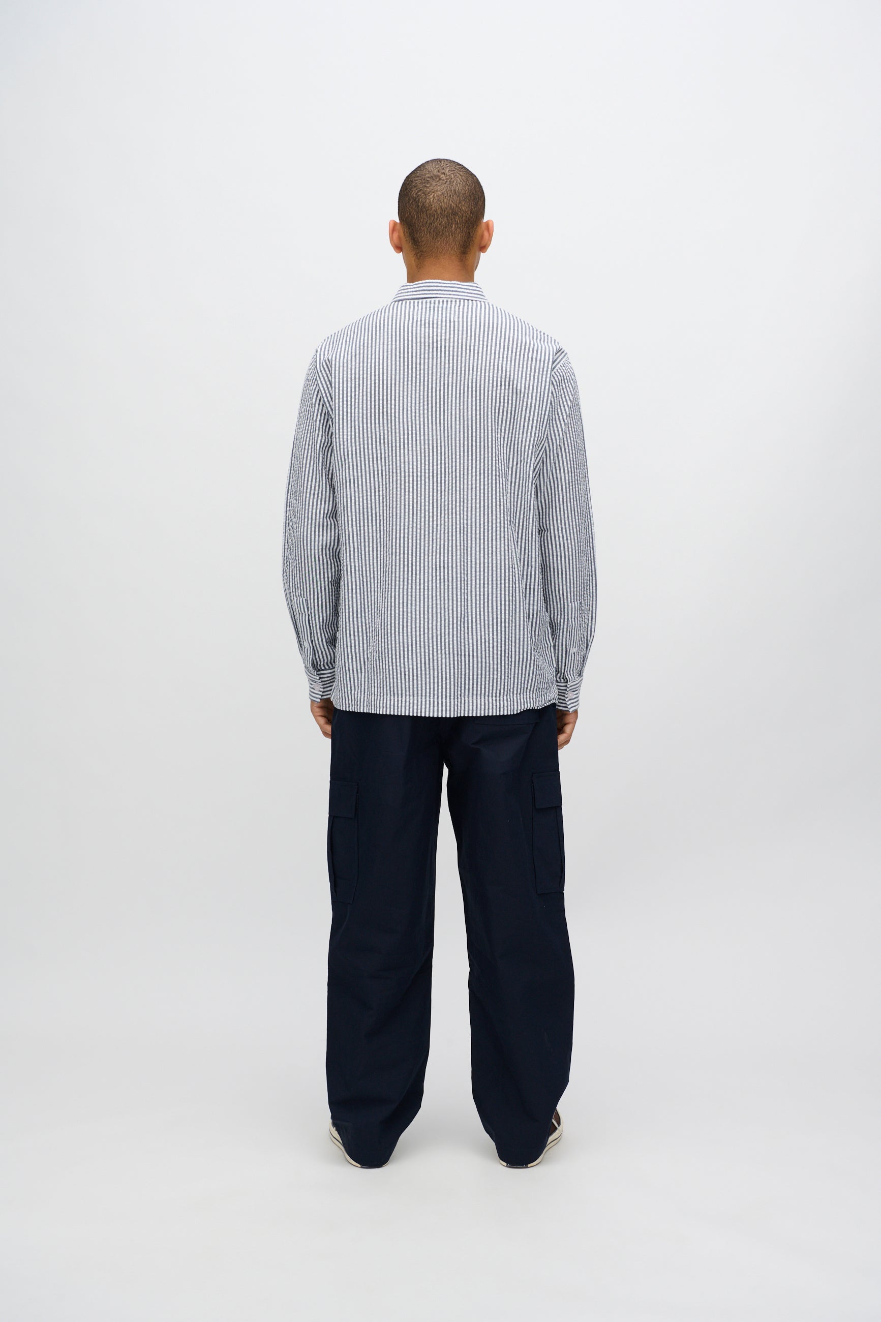 minimum male Francis langærmet skjorte 4240 Long Sleeved Shirt 3922 Sky Captain