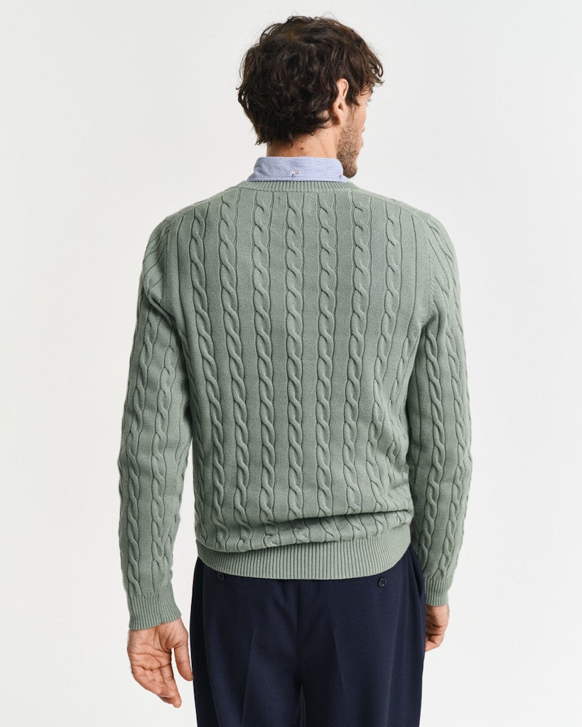 Cotton Cable C-Neck
