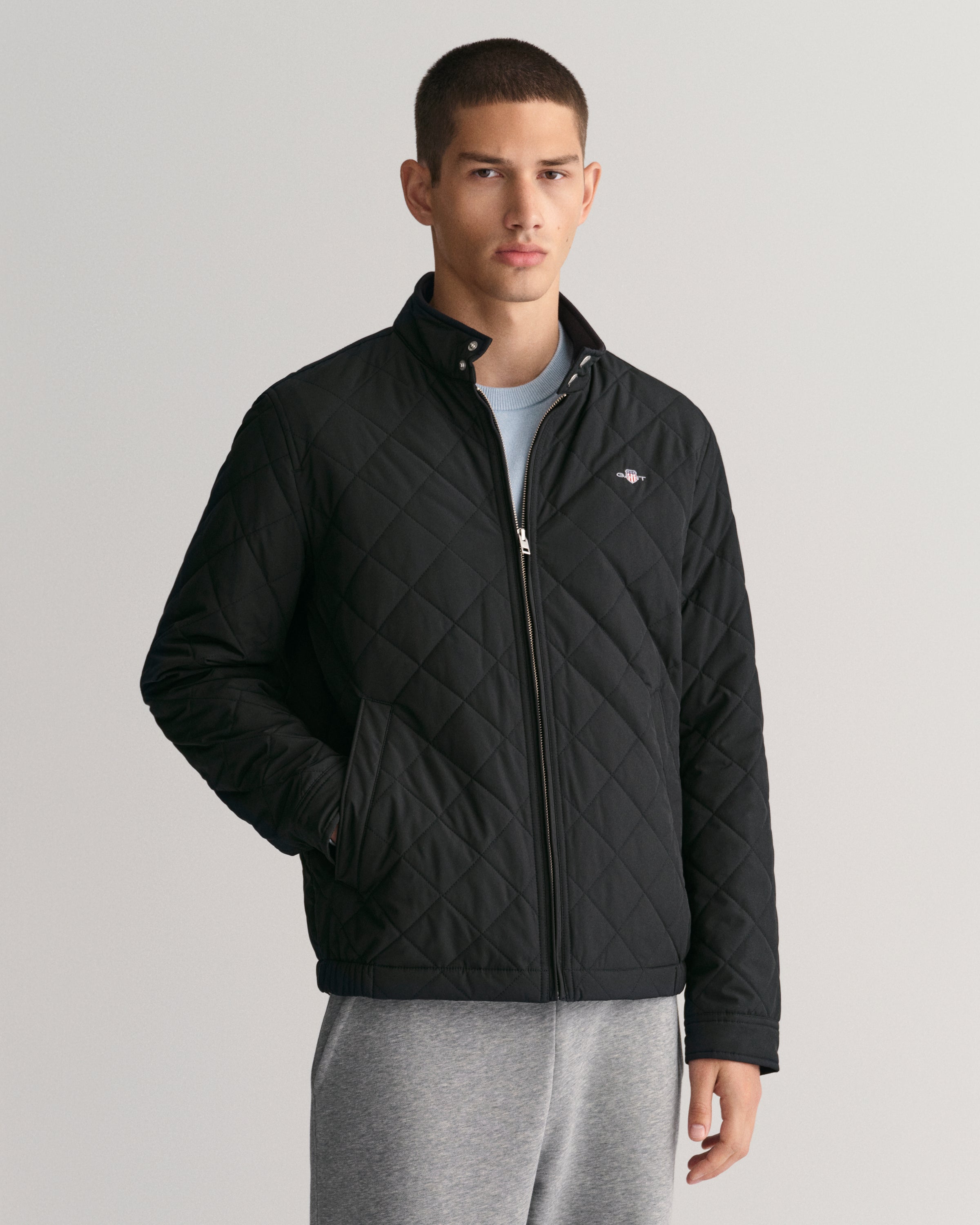 Quilted Windcheater - Hr Ravn