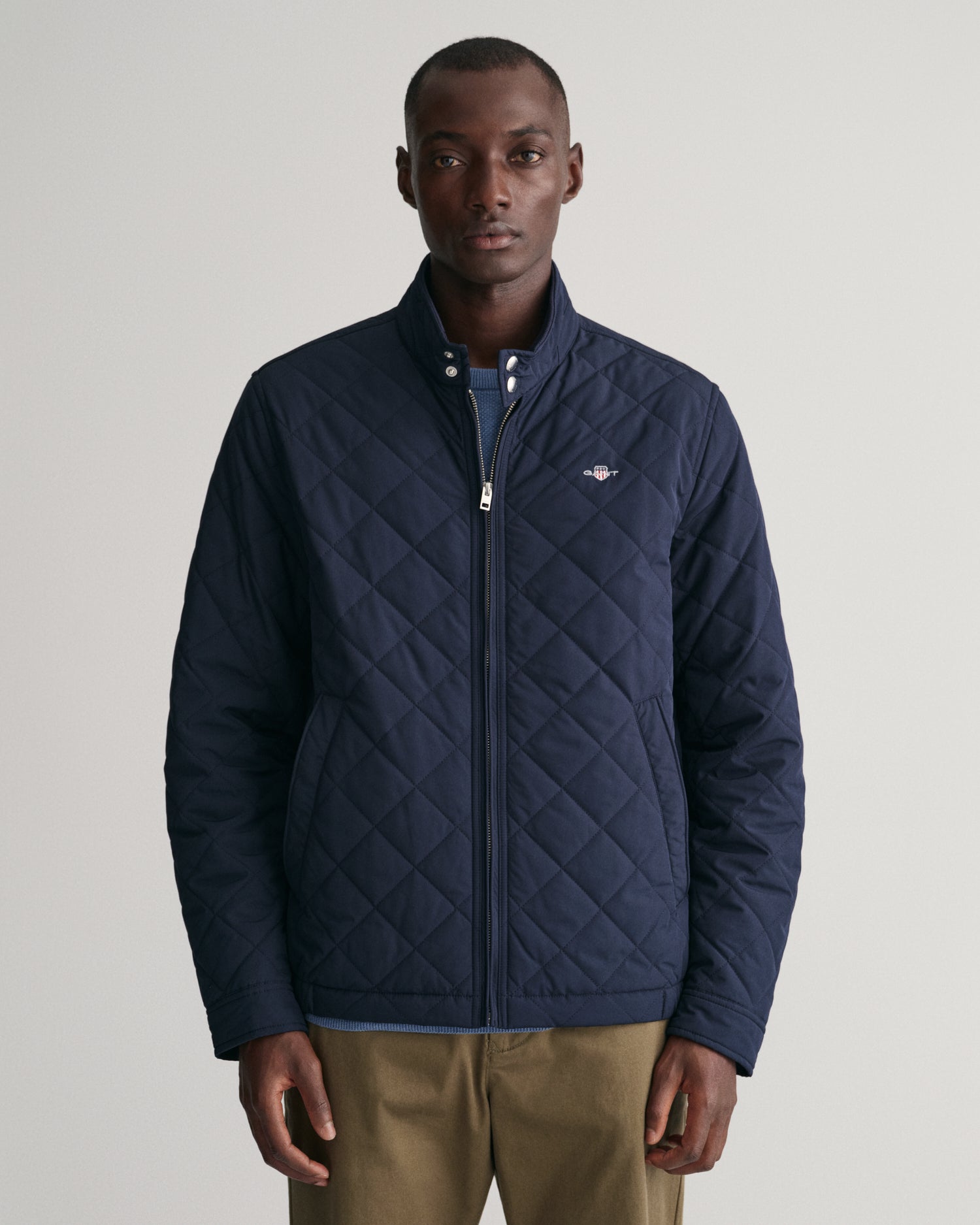 OVERTØJ - Quilted Windcheater - - Hr Ravn