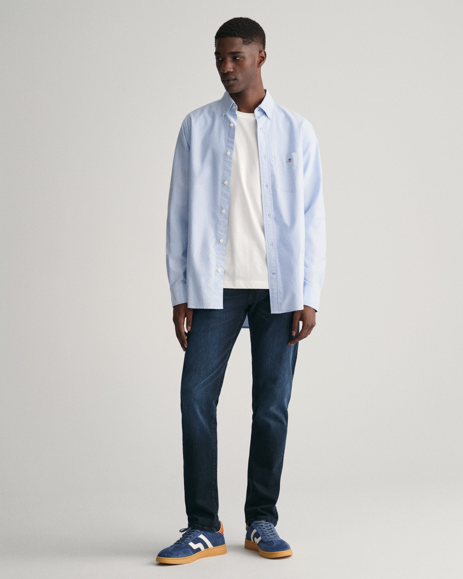REG CLASSIC OXFORD SHIRT - LANGE SKJORTER - - Hr Ravn