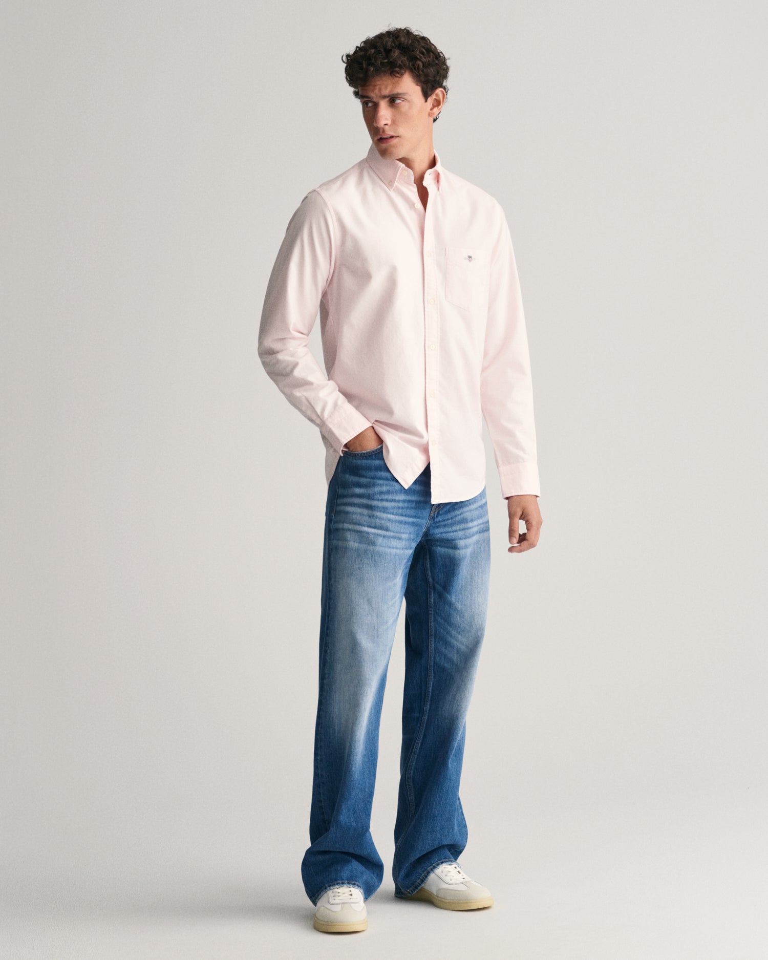 REG CLASSIC OXFORD SHIRT - LANGE SKJORTER - - Hr Ravn