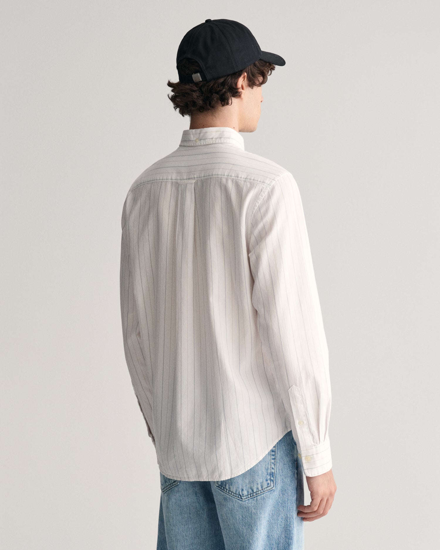 LANGE SKJORTER - Reg Archive Oxford Stripe - - Hr Ravn