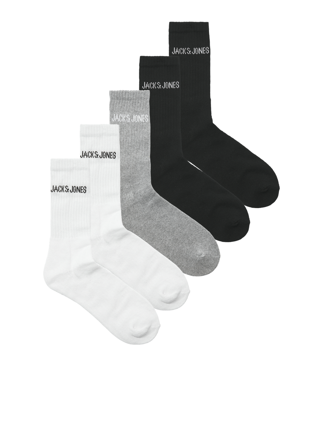 STRØMPER - Jacregen Tennis Sock 5 Pack Noos - - Hr Ravn