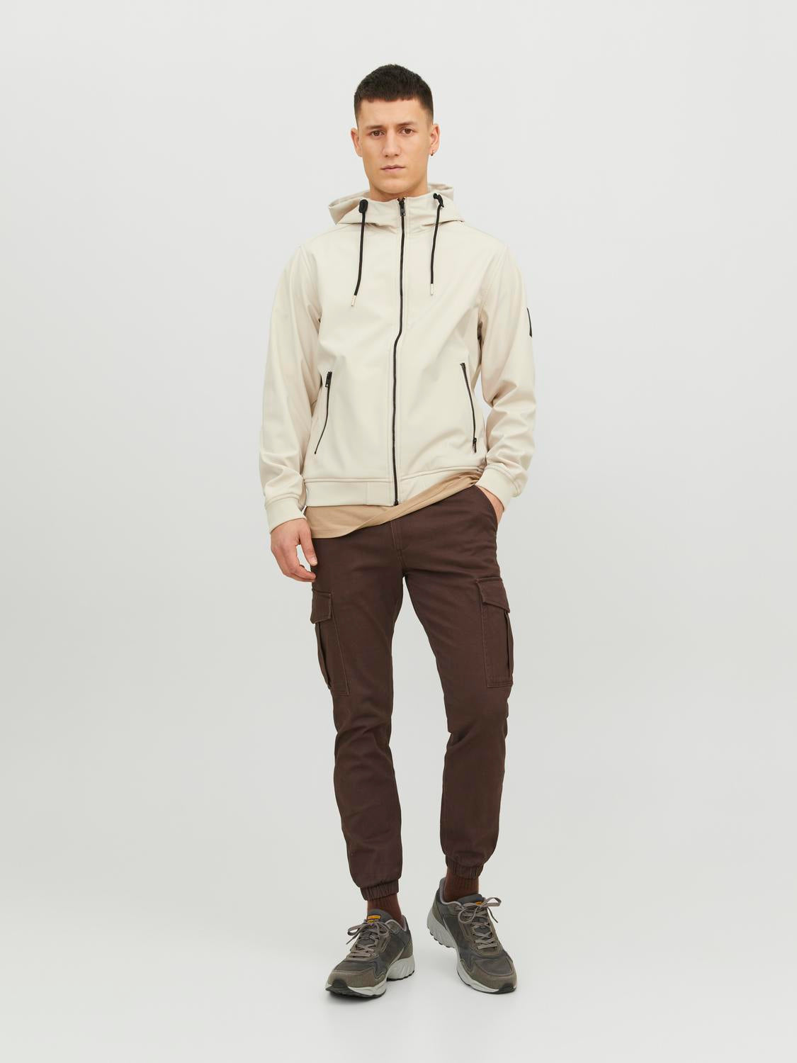 Jackets - Jjebasic Softshell Hood Noos - - Hr Ravn