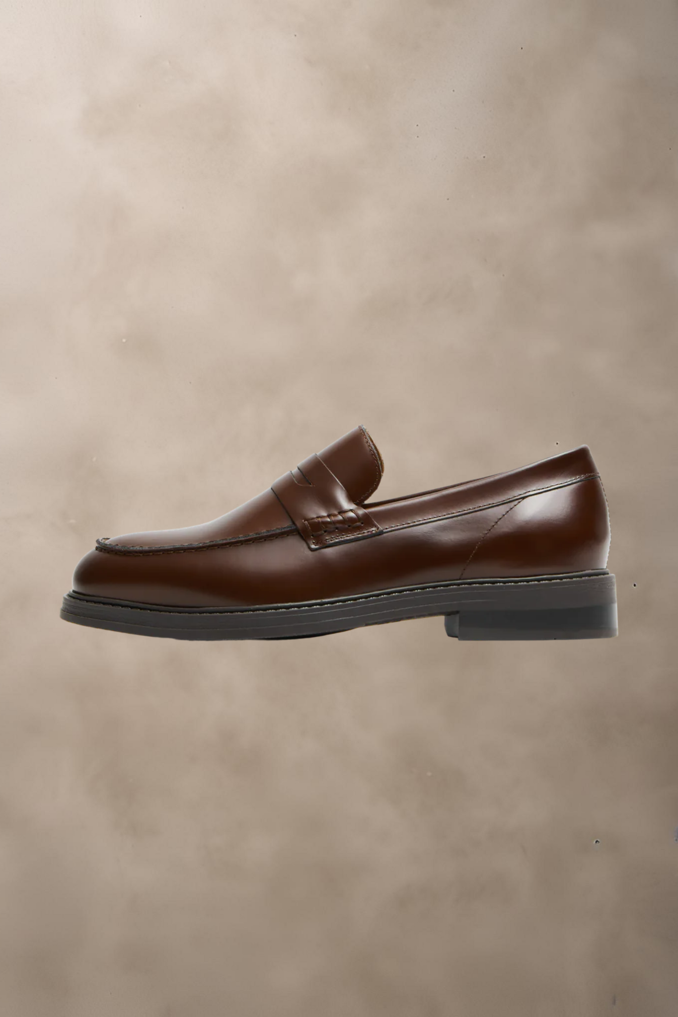 SKO - SLHBLAKE-LEATHER PENNY LOAFER - - Hr Ravn