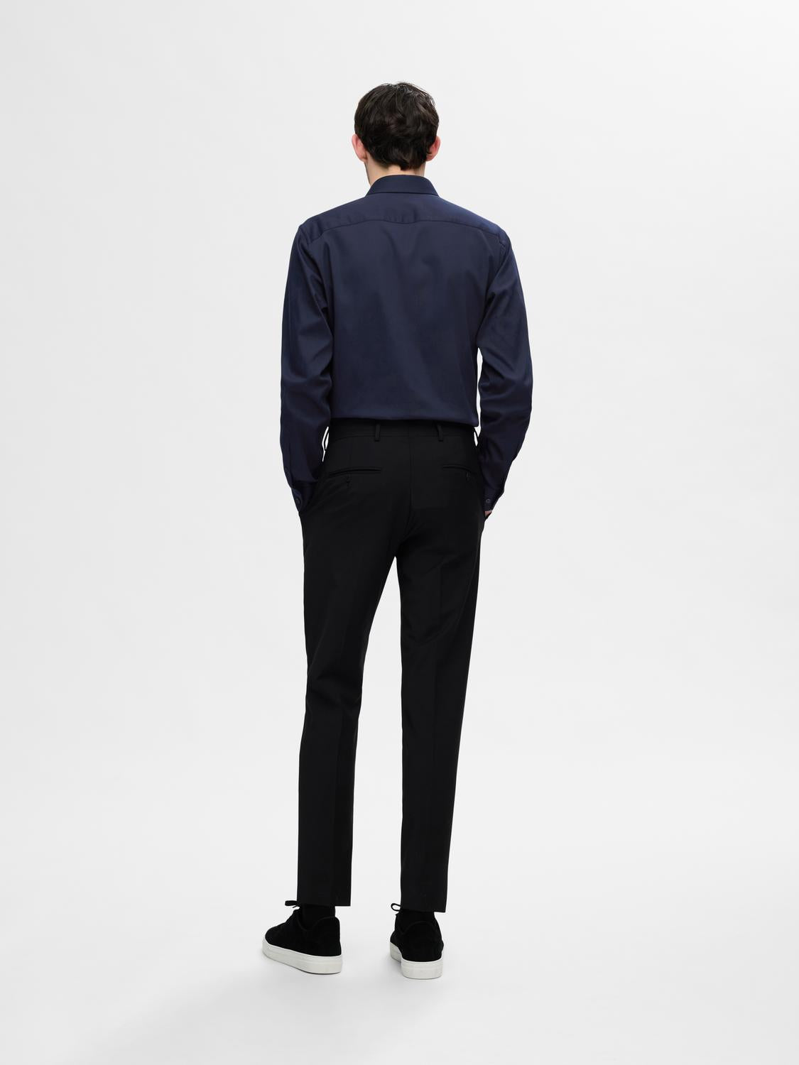 Shirts - Slhslim-Performance Shirt Ls Noos - - Hr Ravn