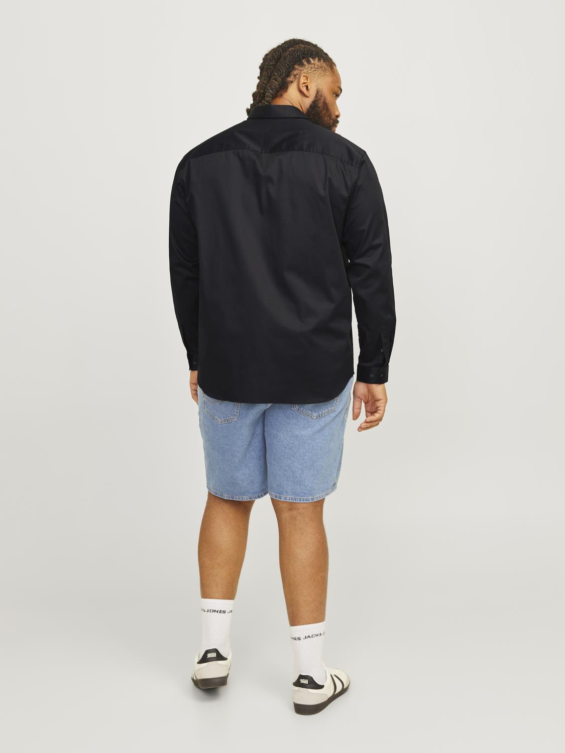 Shirts - Jjprparma Shirt L/S Noos Pls - - Hr Ravn