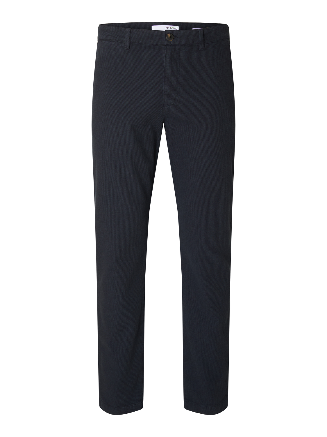 Trousers - Slh175-Slim Miles Struc Dyed Pant Noos - - Hr Ravn