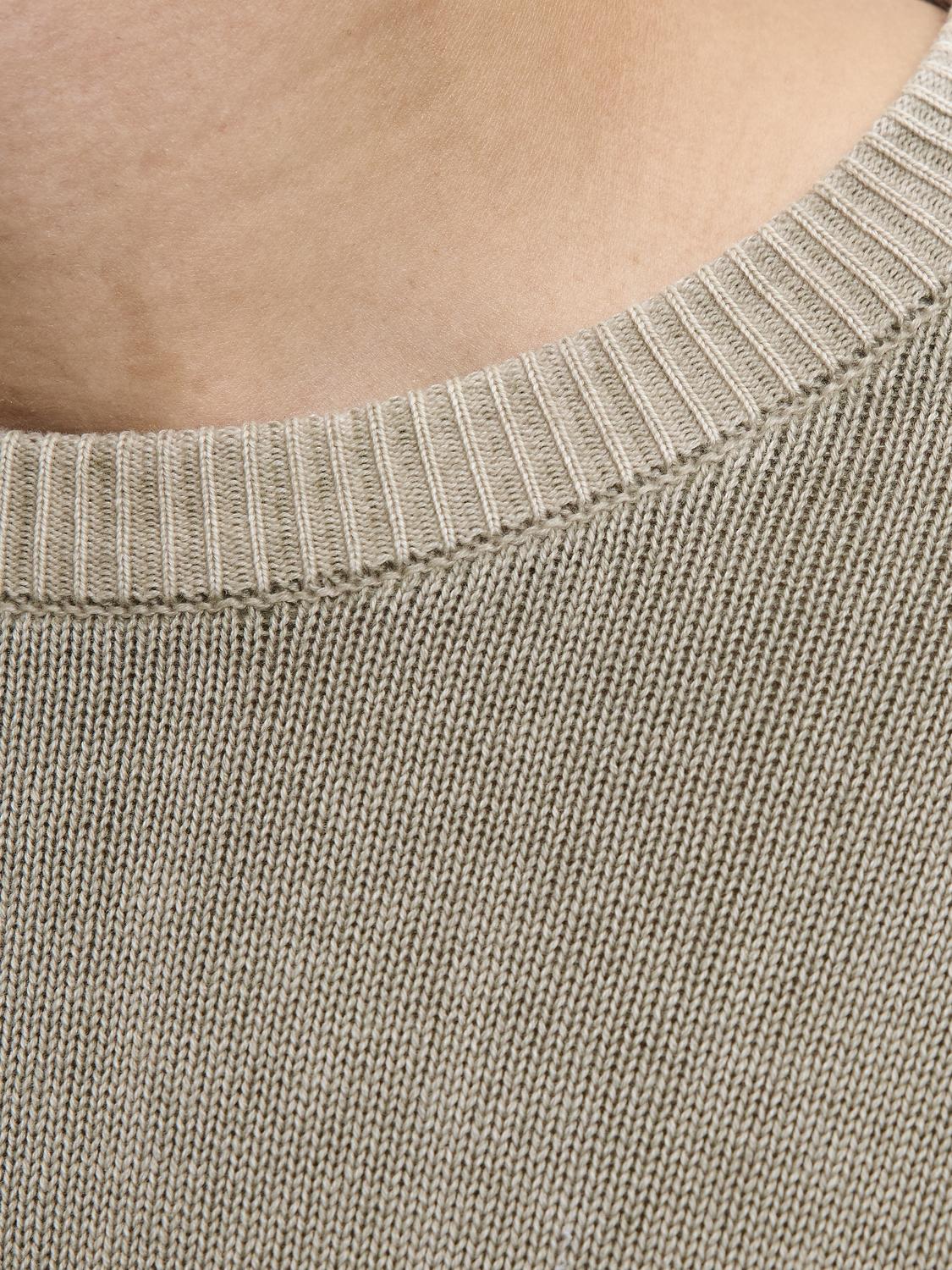 STRIK - Jjecharge Faded Knit Crew Neck Sn - - Hr Ravn