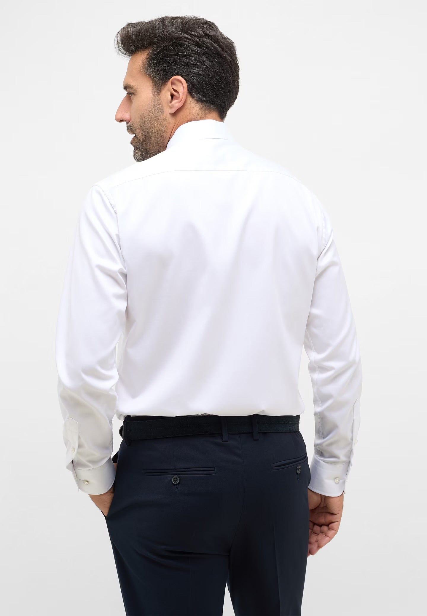 ETERNA LUXURY MODERN SHIRT - LANGE SKJORTER - - Hr Ravn