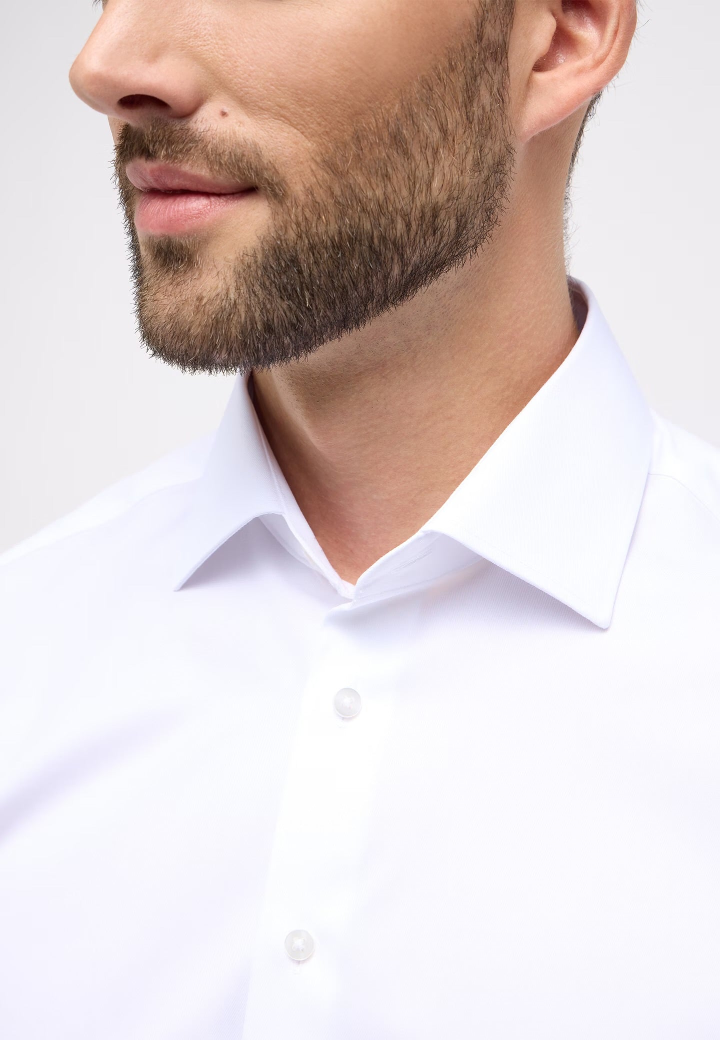 LANGE SKJORTER - Eterna Ensfarvet Modern Fit - - Hr Ravn