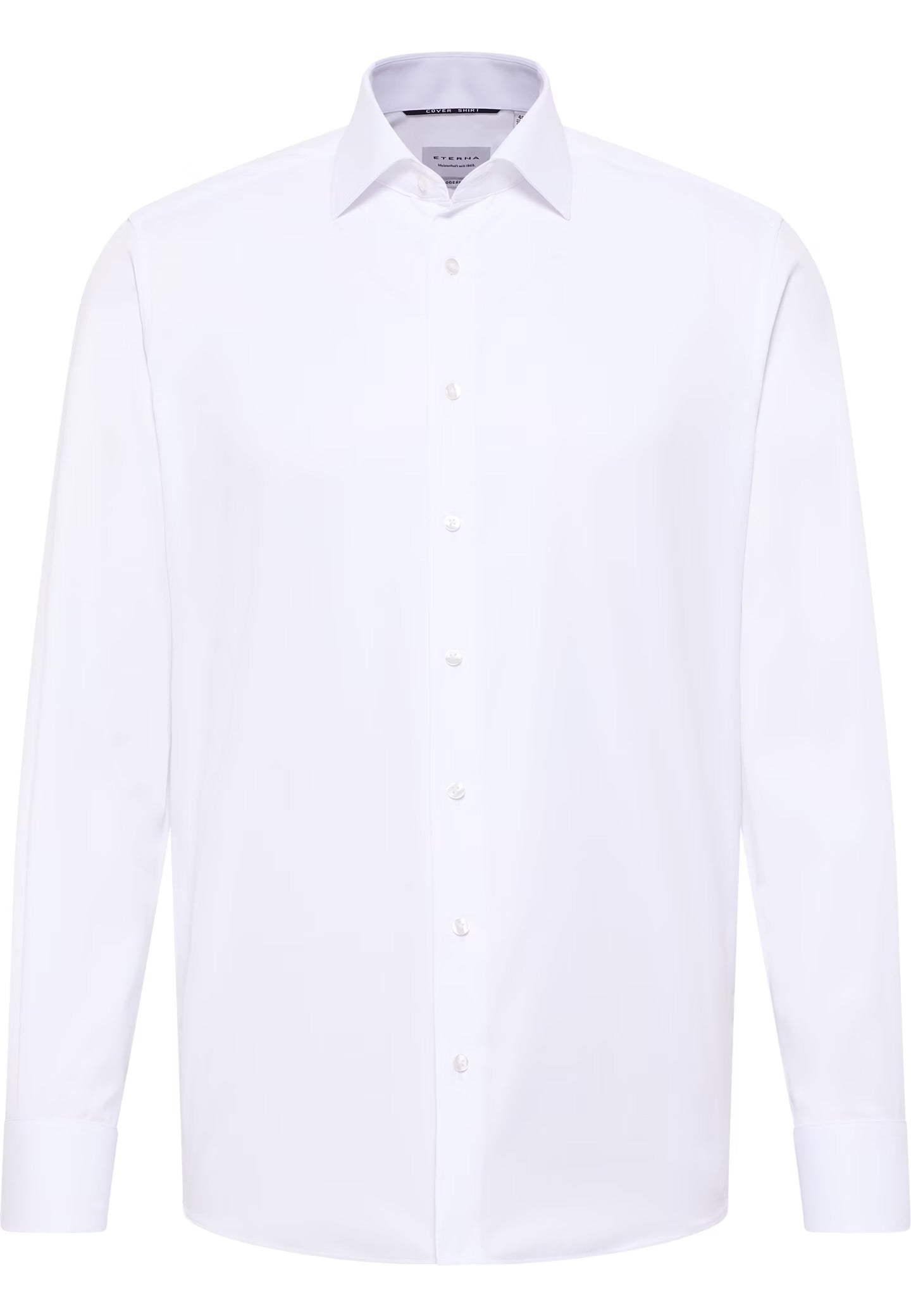 LANGE SKJORTER - Eterna Ensfarvet Modern Fit - - Hr Ravn