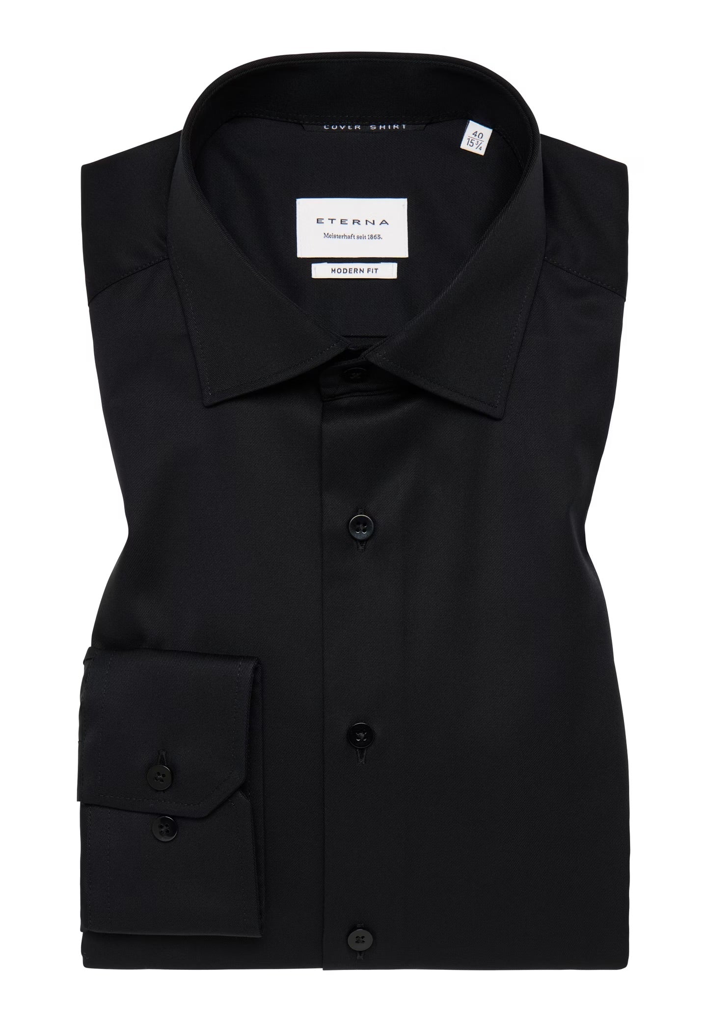 LANGE SKJORTER - Eterna Ensfarvet Modern Fit - - Hr Ravn