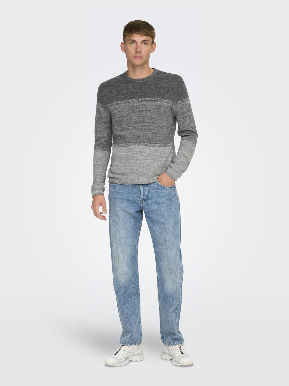 Onsfelix Reg 12 Crew Knit Noos
