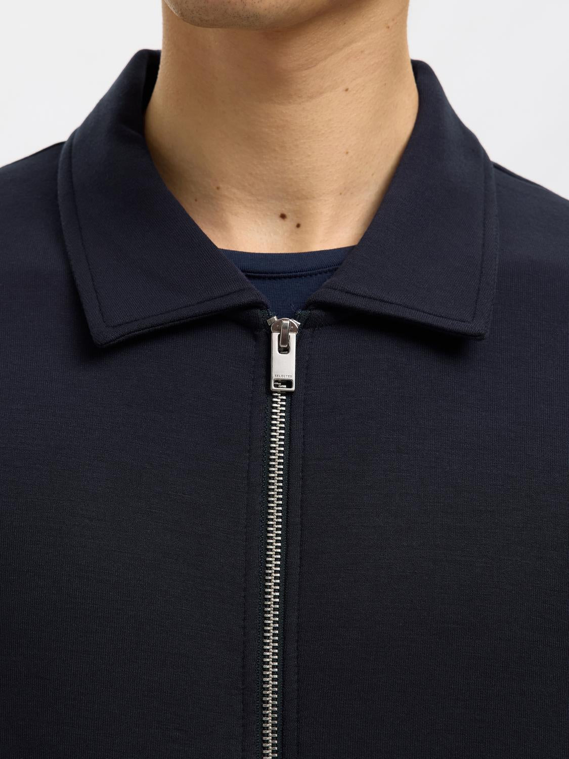 Slhemanuel Soft Full Zip Sweat Noos