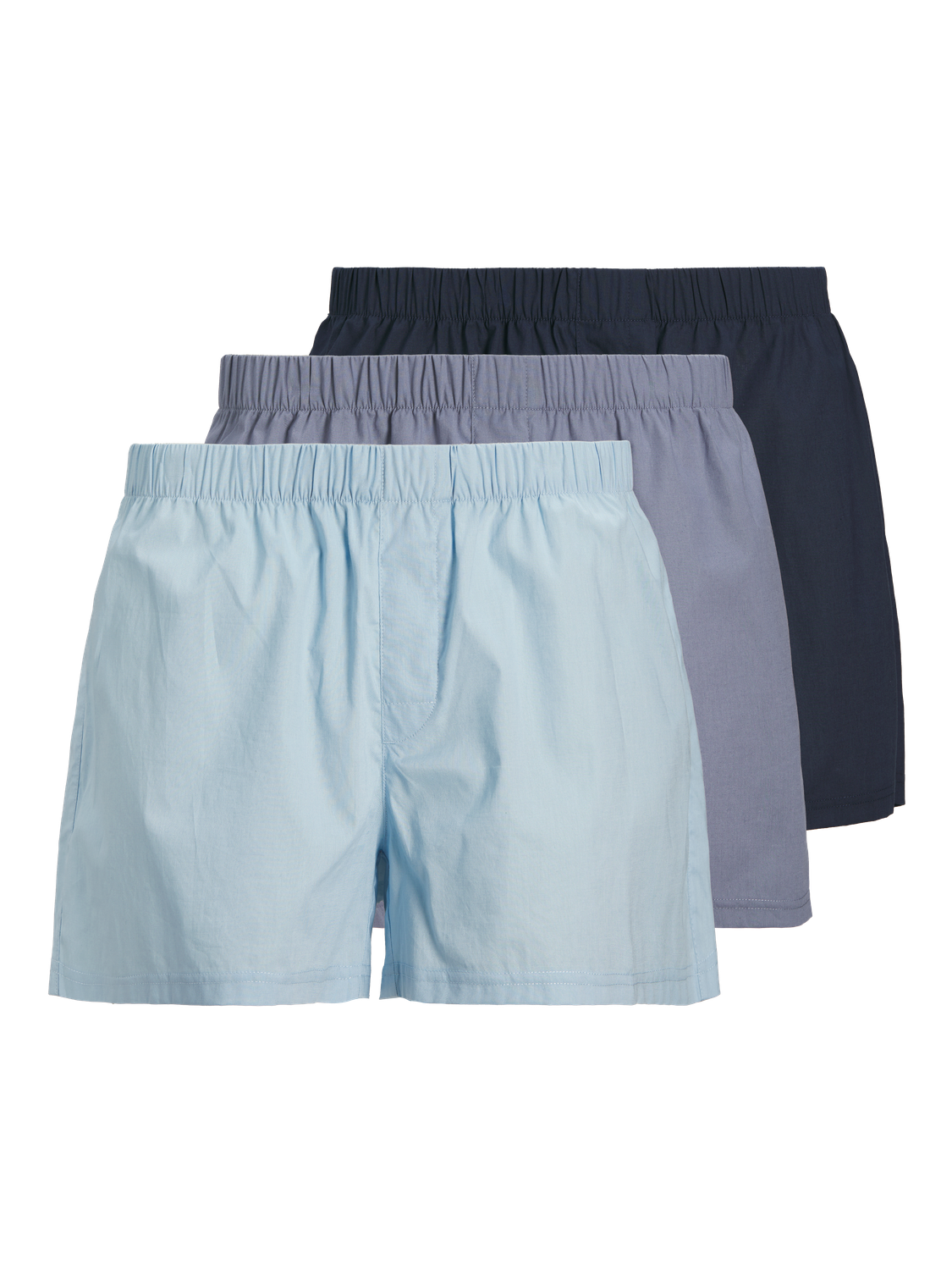UNDERBUKSER - Jacmilano Woven Boxers 3 Pack Noos - - Hr Ravn