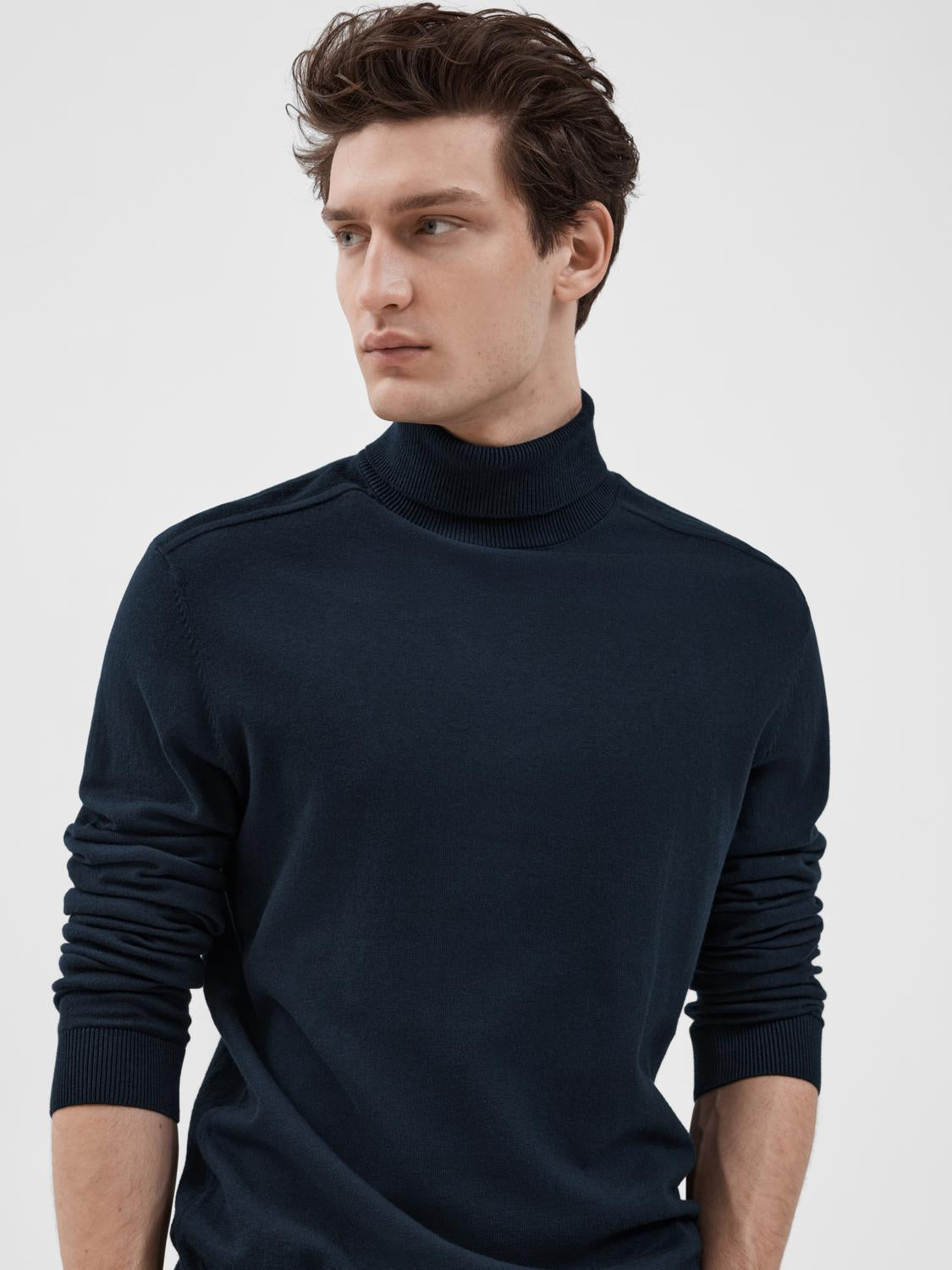STRIK - Slhberg Roll Neck Noos - - Hr Ravn