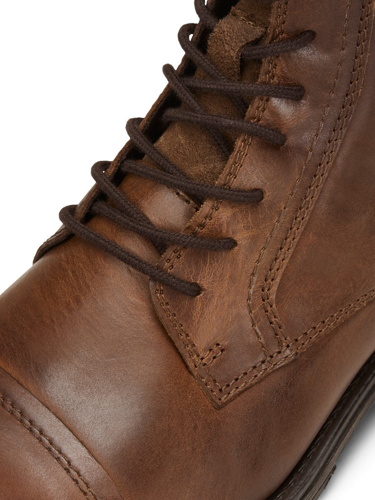 Jfwrussel Leather Boot Cognac 19 LN