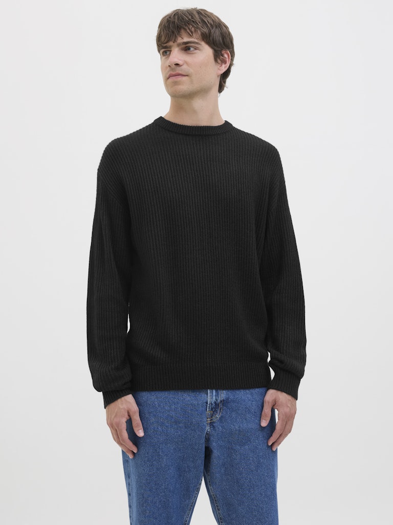 STRIK - Jreblogan Knit Crew Neck - - Hr Ravn