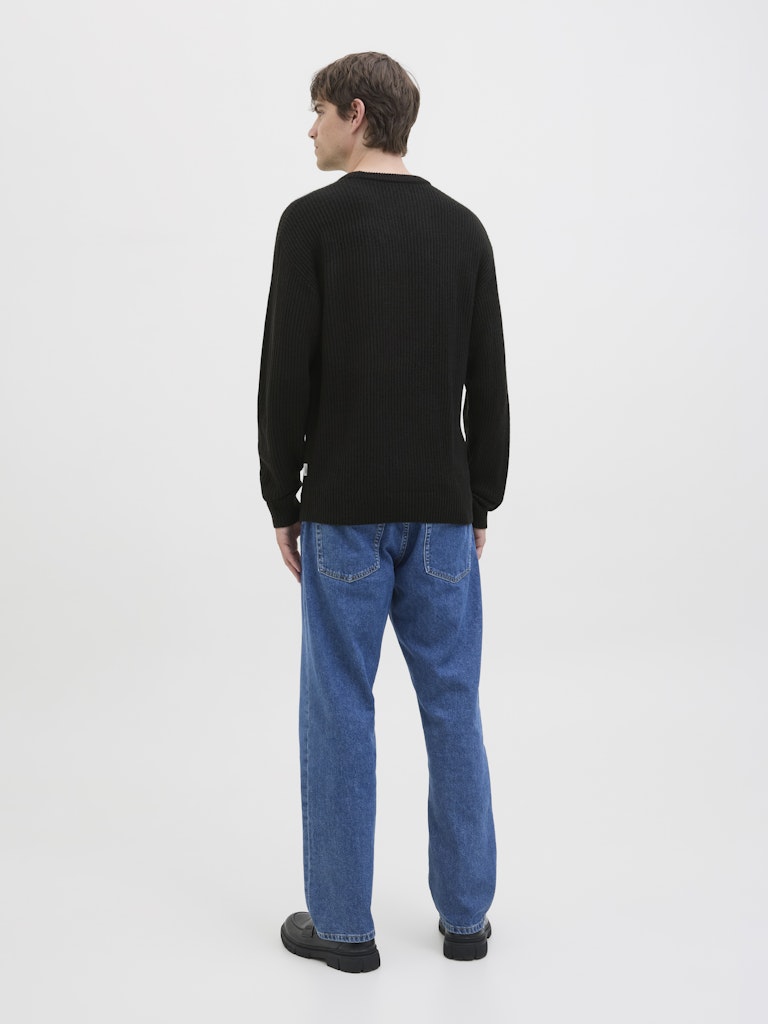 STRIK - Jreblogan Knit Crew Neck - - Hr Ravn