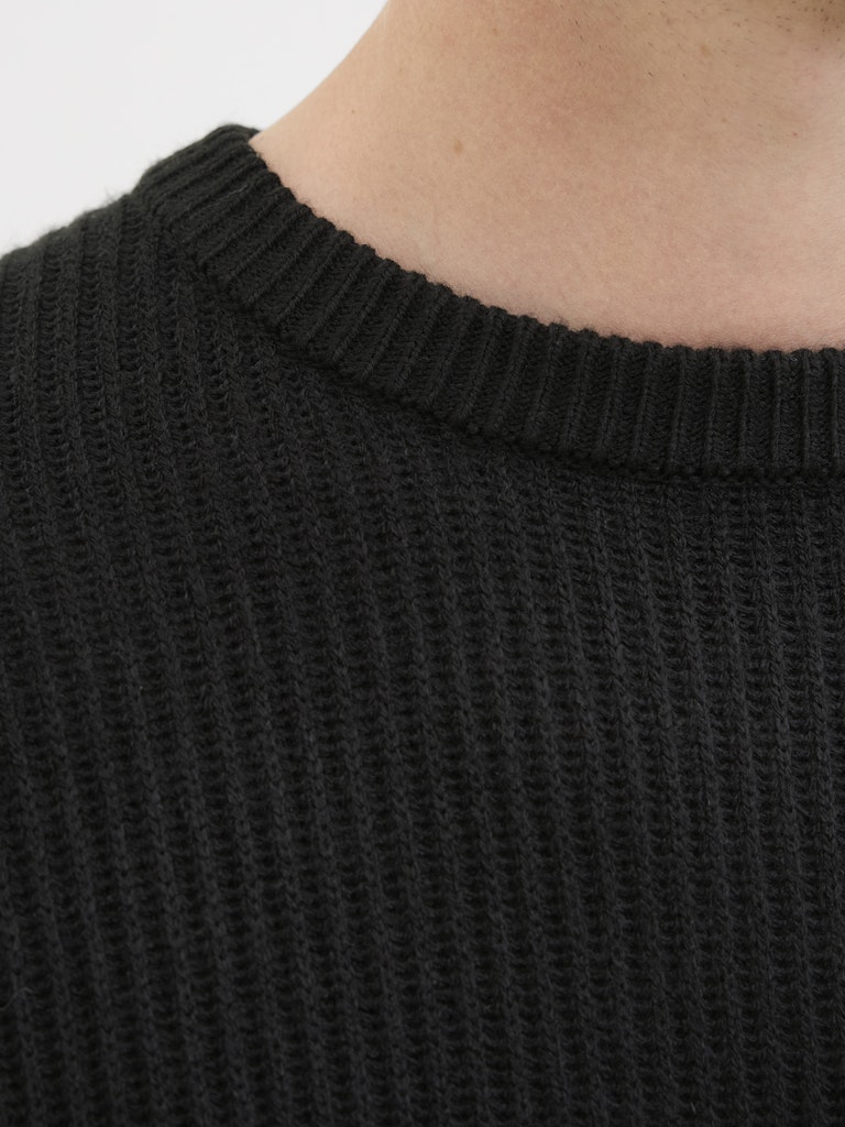 STRIK - Jreblogan Knit Crew Neck - - Hr Ravn