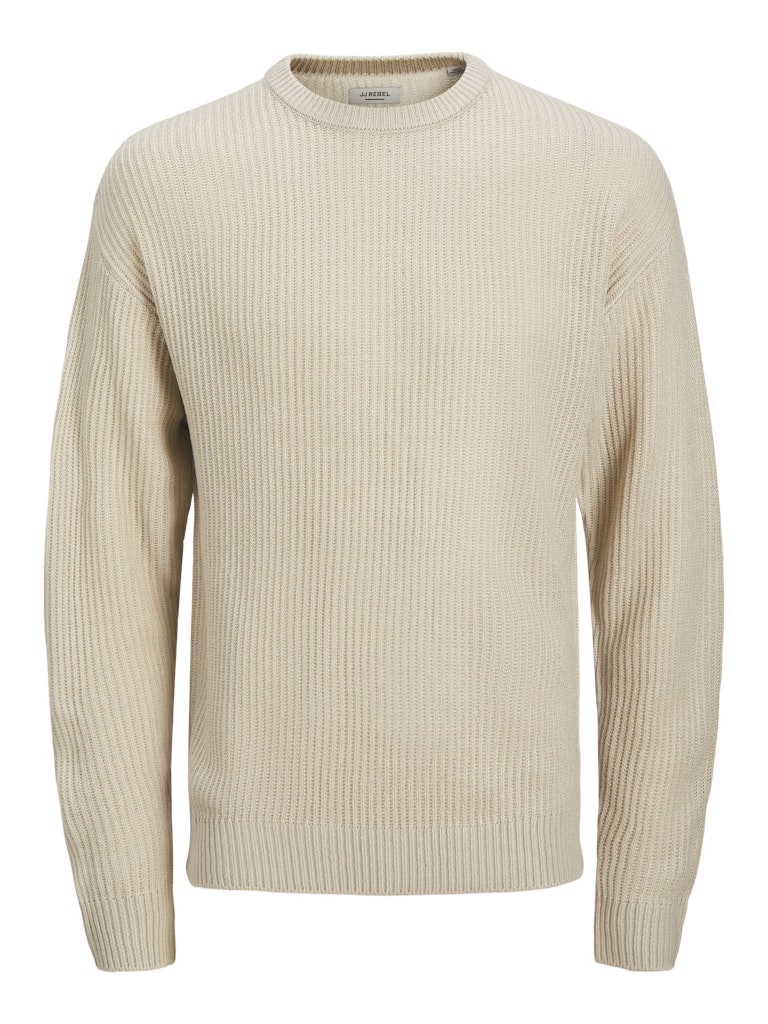 STRIK - Jreblogan Knit Crew Neck - - Hr Ravn