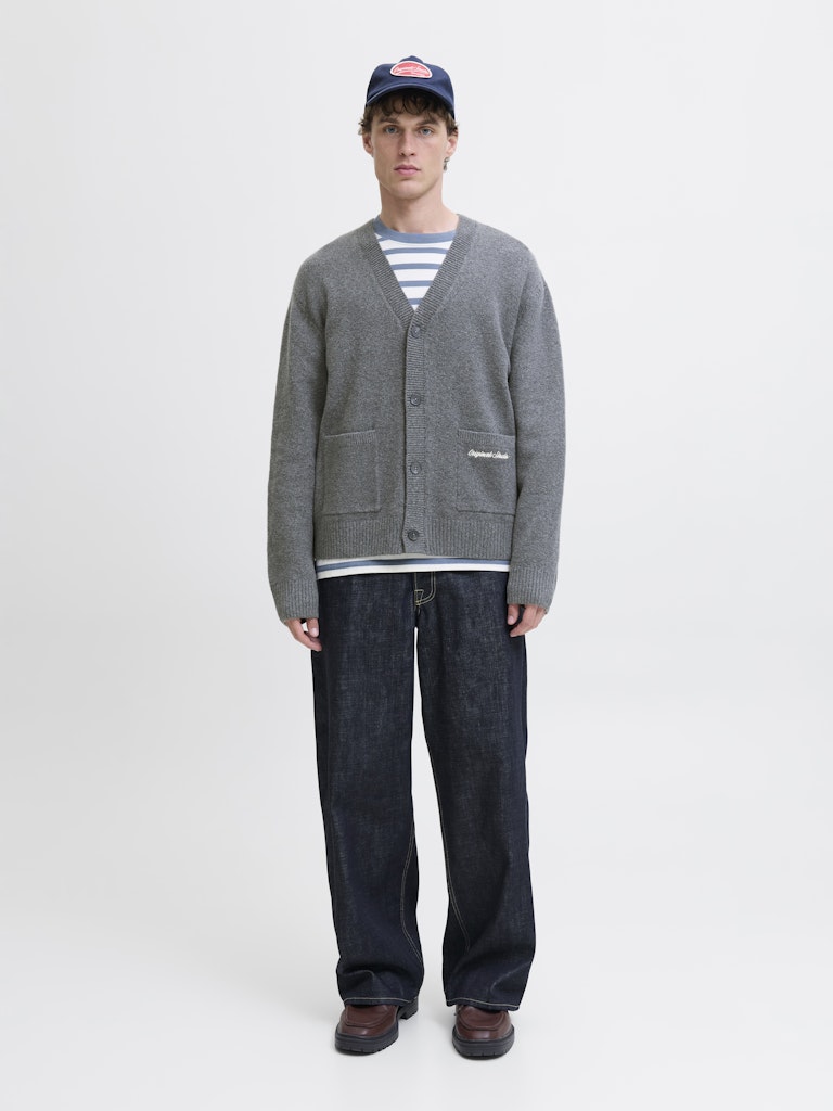 CARDIGAN - Jornorrebro Knit Cardigan - - Hr Ravn