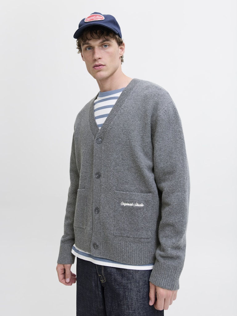 CARDIGAN - Jornorrebro Knit Cardigan - - Hr Ravn