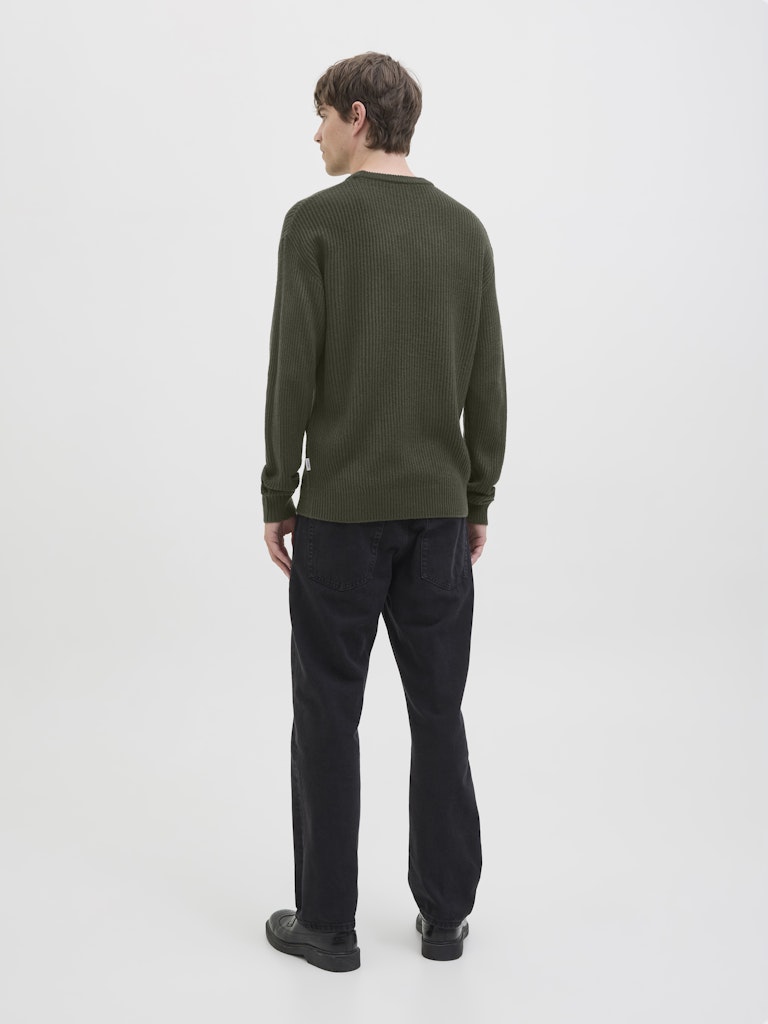 STRIK - Jreblogan Knit Crew Neck - - Hr Ravn