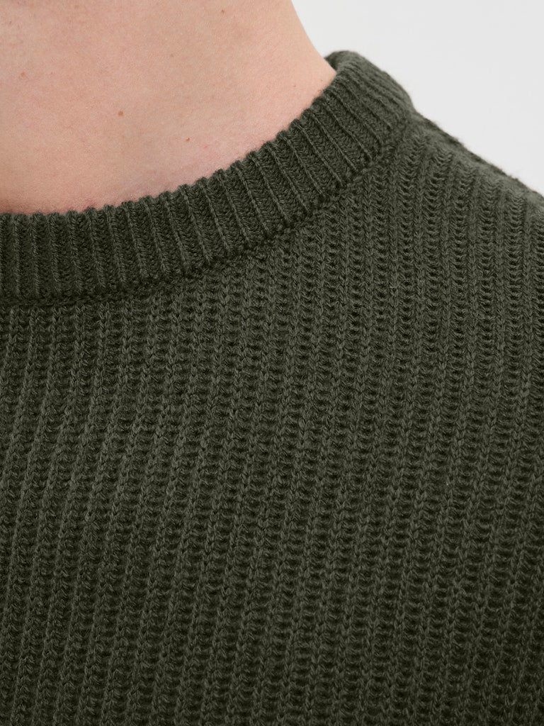 STRIK - Jreblogan Knit Crew Neck - - Hr Ravn