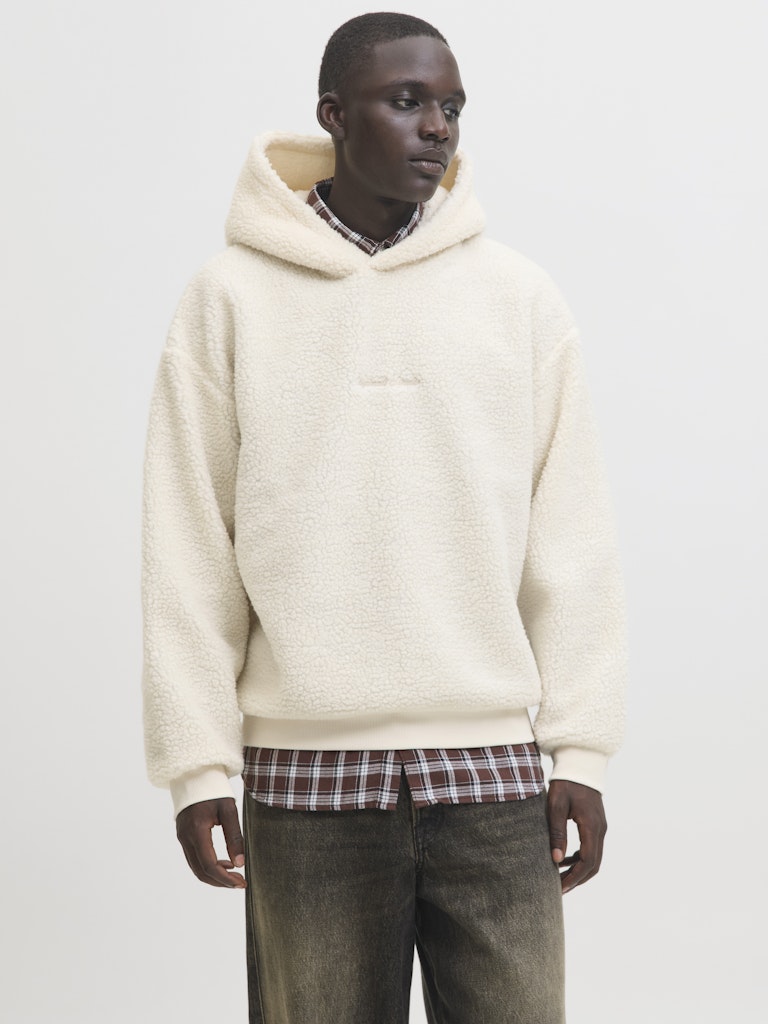 SWEATSHIRTS - JORNORREBRO TEDDY SWEAT HOOD - - Hr Ravn
