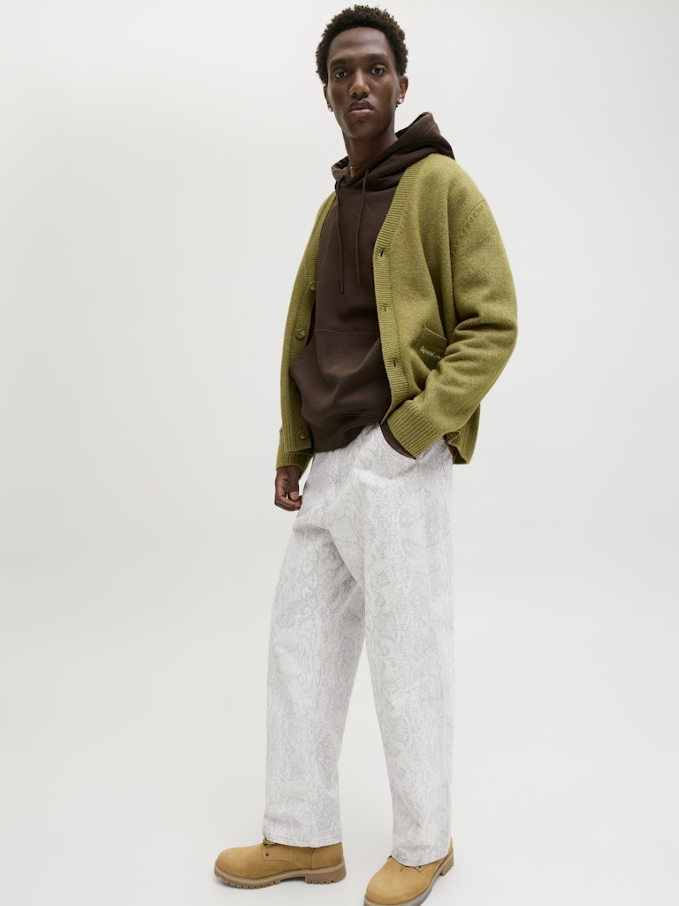 BUKSER - JPSTALEX MIX WORKER PANT STYD AW25 LTN - - Hr Ravn