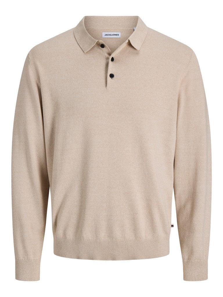 Jjebasic Knit LS Polo