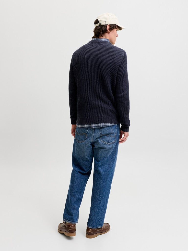 Jjpannel Knit Crew Neck AW26