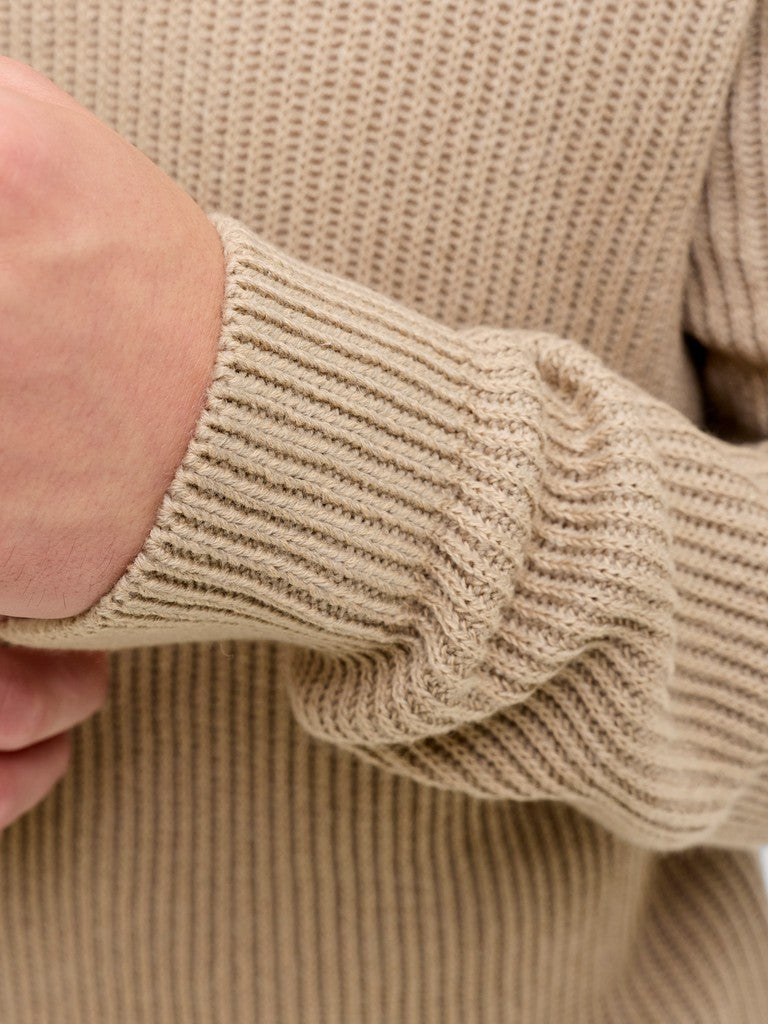 Jjpannel Knit Crew Neck AW26