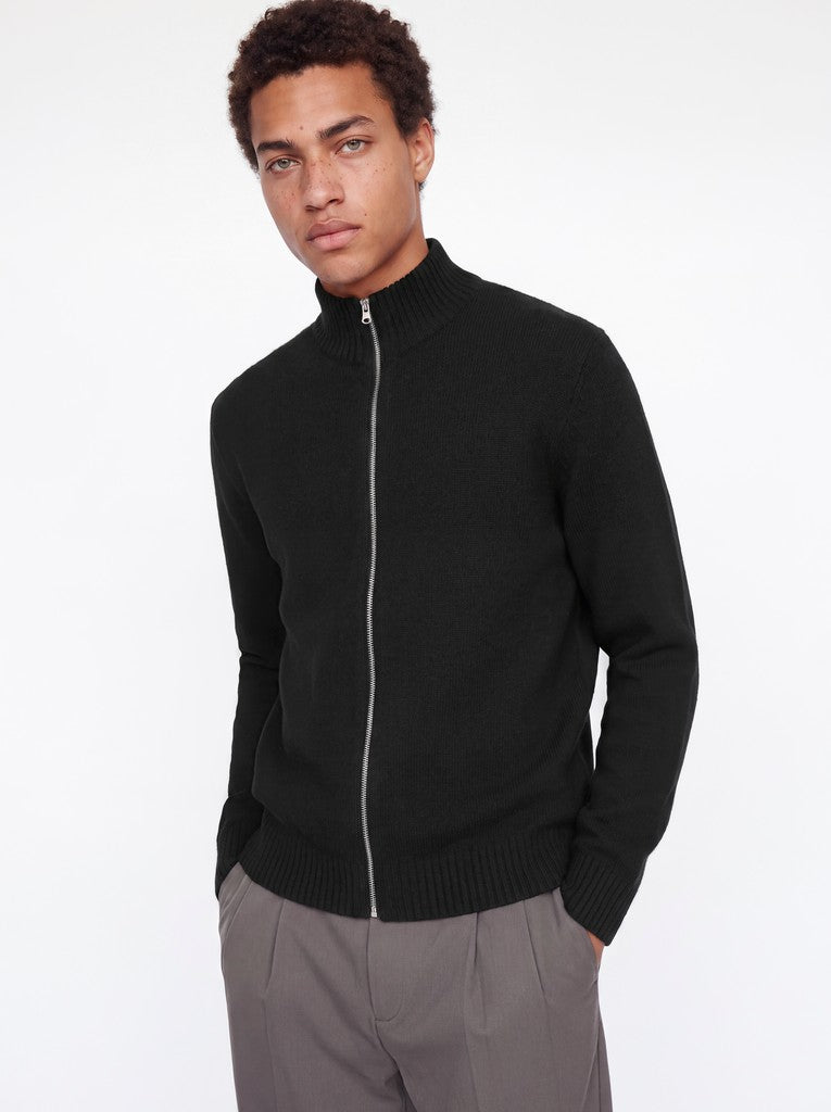 Jjsoho Ollie Knit High Neck Zip Cardigan