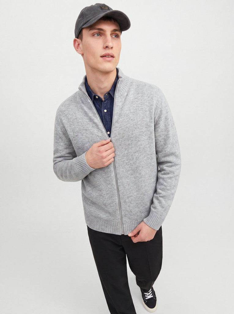 Jjsoho Ollie Knit High Neck Zip Cardigan