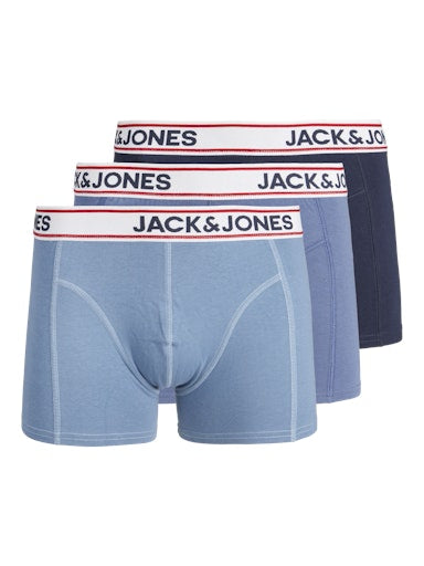 UNDERTØJ - JACSOLID BOXER BRIEFS 3-PACK - - Hr Ravn