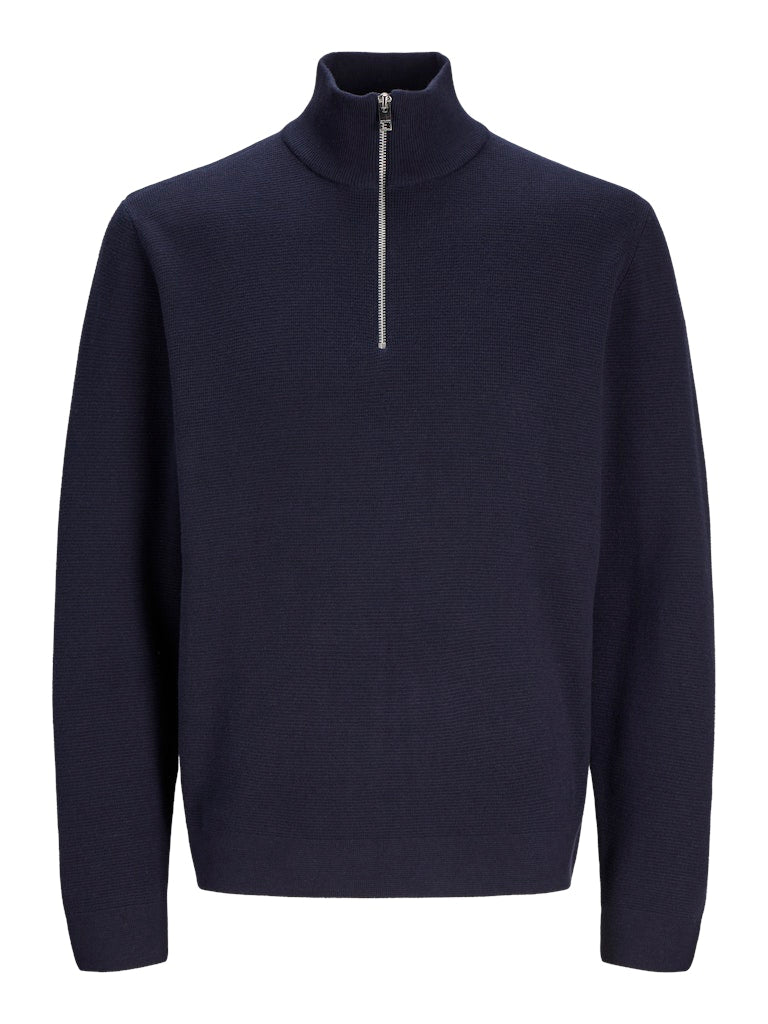 STRIK - Jprblamilano Stitch Knit Half Zip - - Hr Ravn