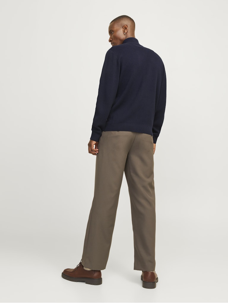 STRIK - Jprblamilano Stitch Knit Half Zip - - Hr Ravn