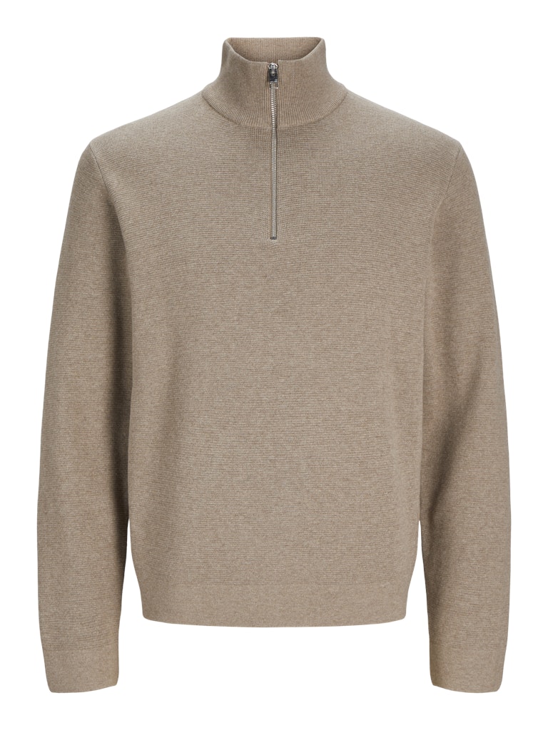 STRIK - Jprblamilano Stitch Knit Half Zip - - Hr Ravn