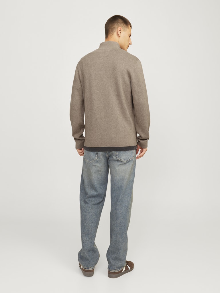 STRIK - Jprblamilano Stitch Knit Half Zip - - Hr Ravn
