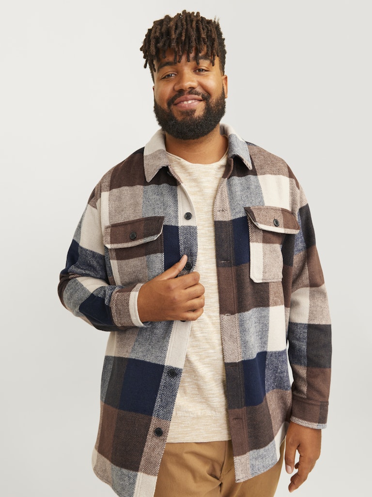 OVERSHIRT - Jjebradley Ollie Overshirt LS Noos PLS - - Hr Ravn
