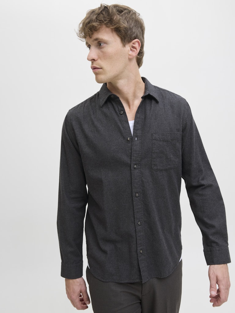 Jjeclassic Melange Shirt L/S Noos