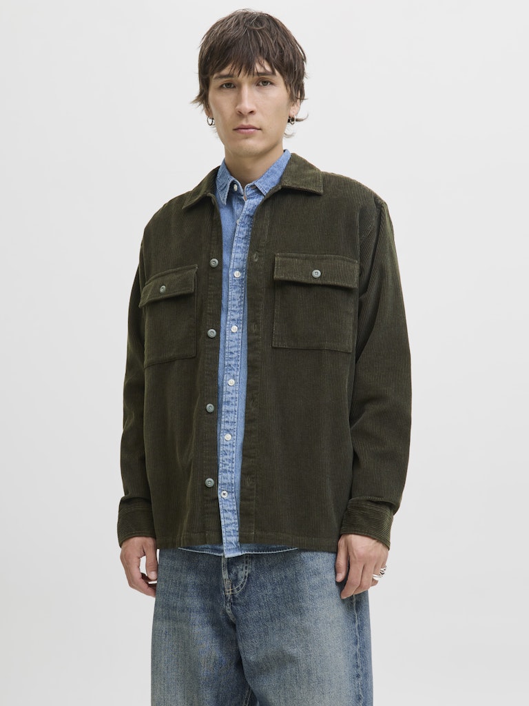 OVERSHIRT - Jjeperfect Corduroy Overshirt LS - - Hr Ravn